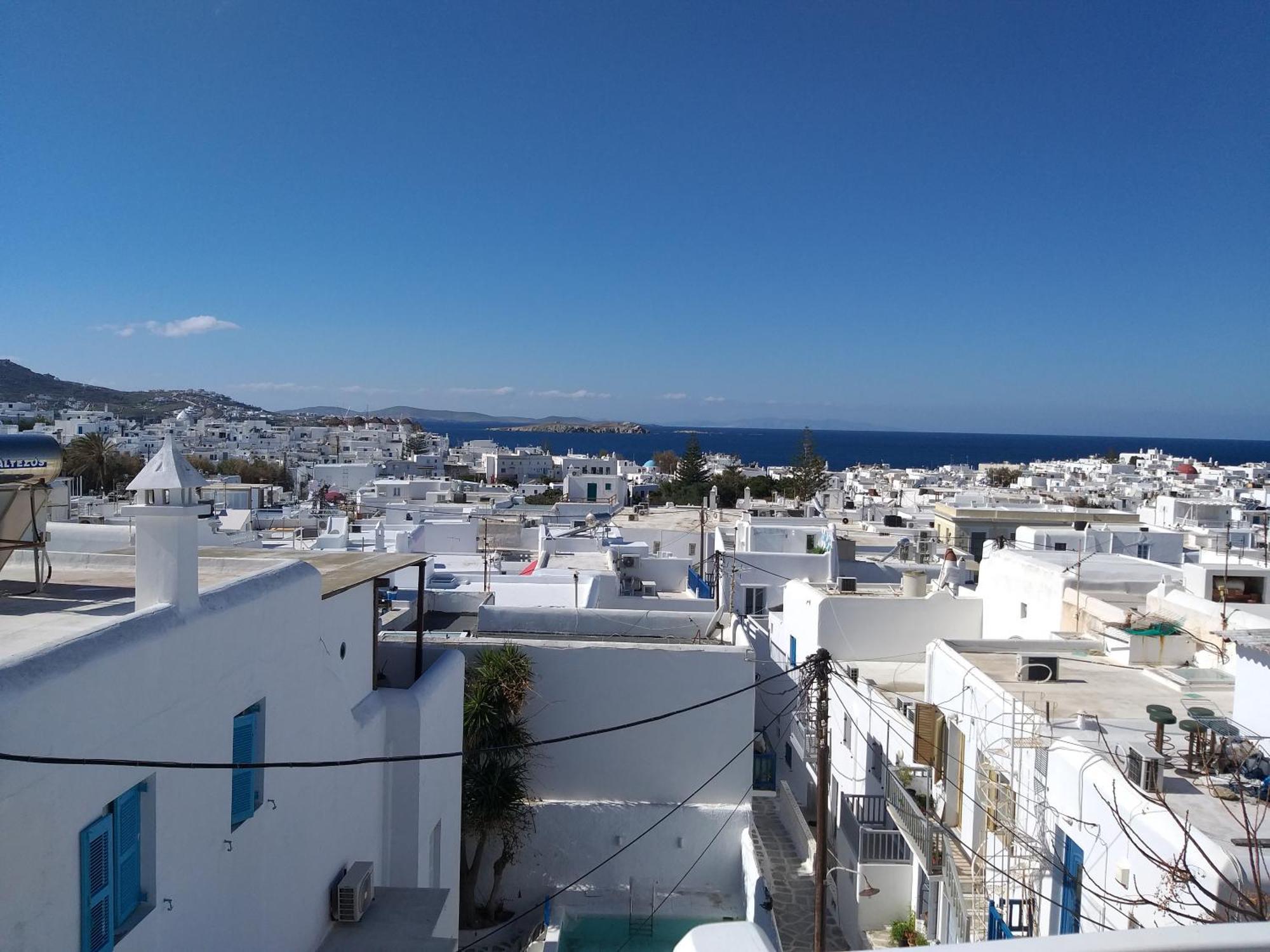 Alex Oldtown Sea View Rooms And Appartments Mykonos Town Kültér fotó