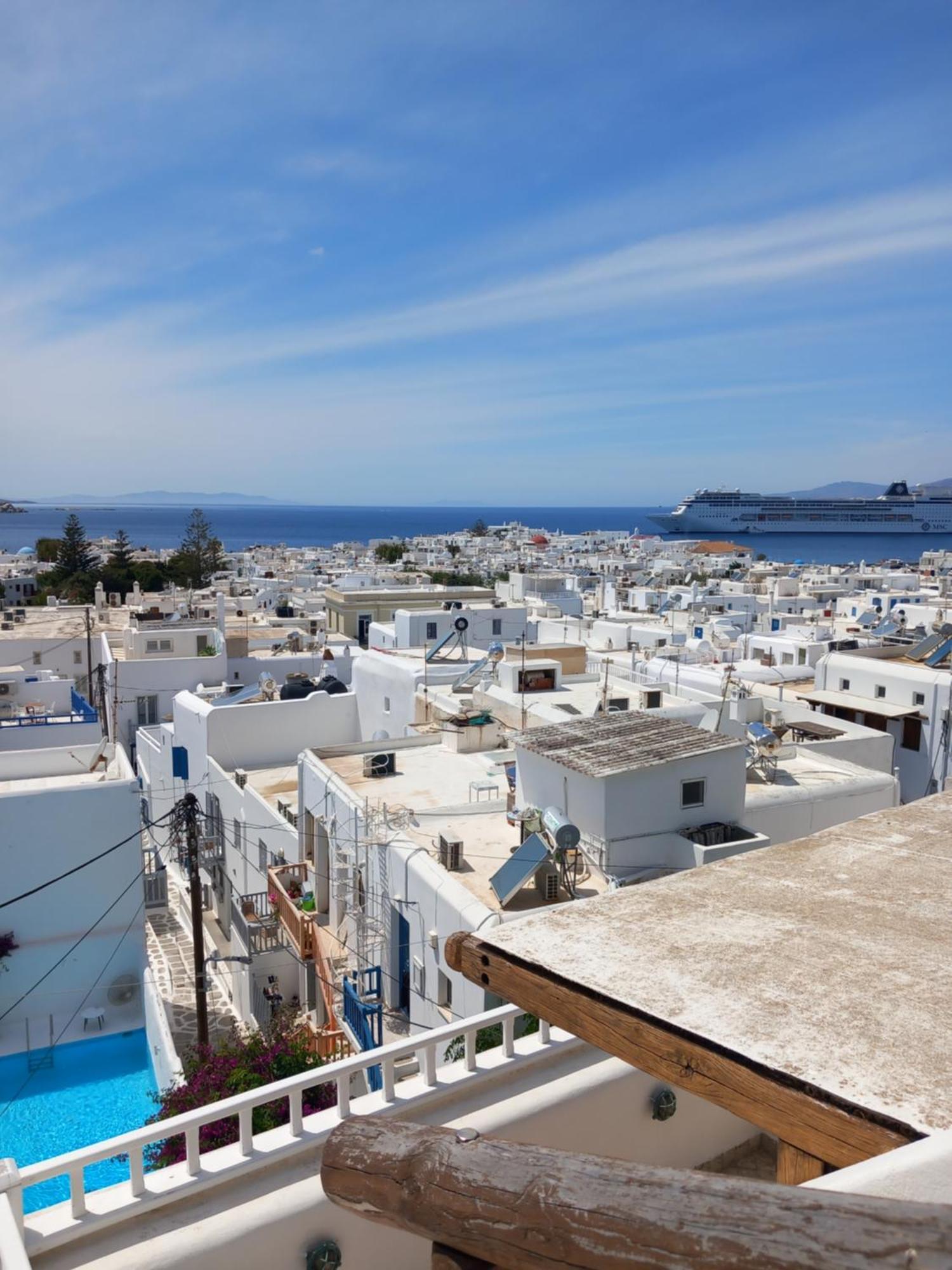 Alex Oldtown Sea View Rooms And Appartments Mykonos Town Kültér fotó