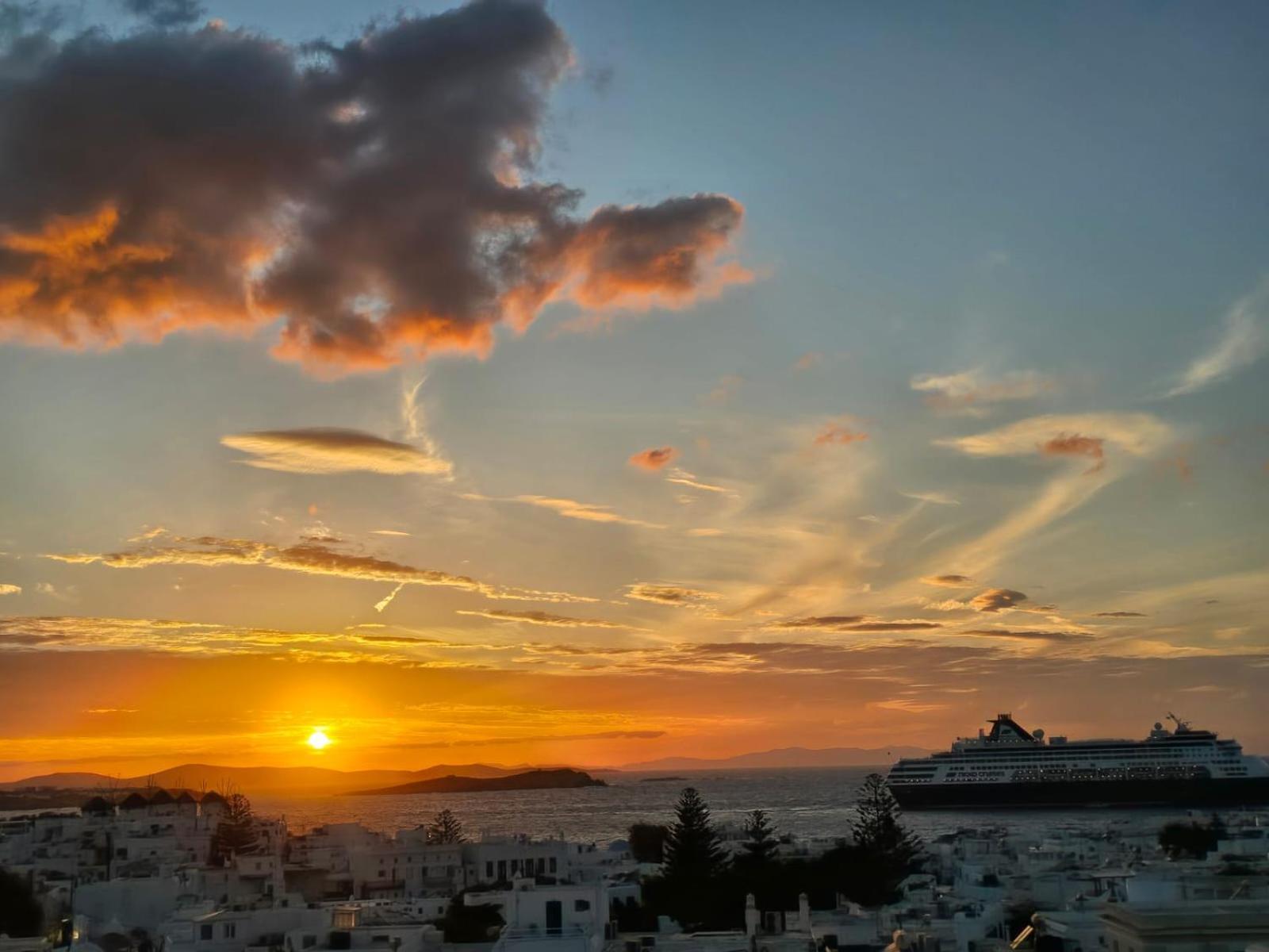 Alex Oldtown Sea View Rooms And Appartments Mykonos Town Kültér fotó